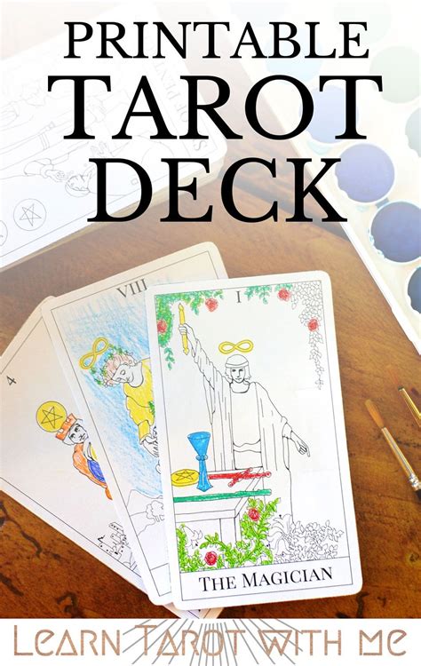 Printable Tarot Deck - Printable World Holiday