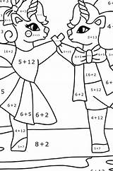 Pair Of Unicorns  Cute coloring Pages For Adults Online sketch template