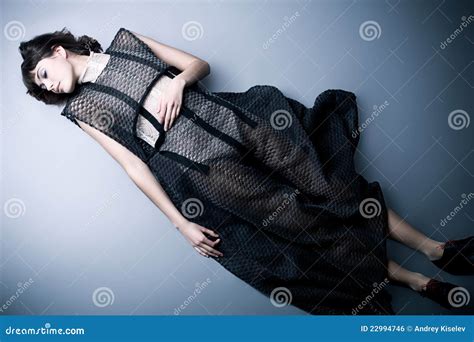 Lying Pose Royalty Free Stock Image - Image: 22994746