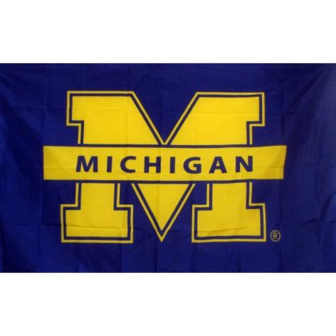 Michigan Wolverines 3'x '5 College Flag (F-1404) - by www.neoplexonline.com