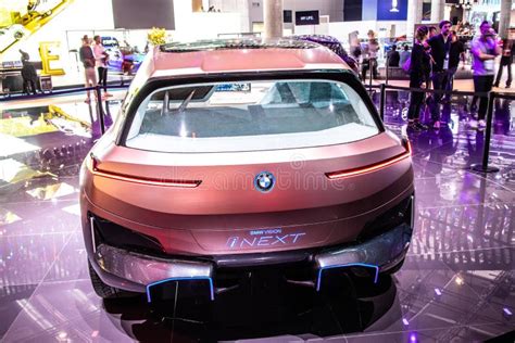 Interior of BMW INext Concept Car at CES 2019 Editorial Image - Image ...