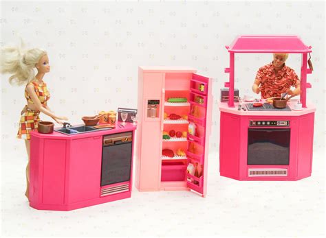 1980s Barbie Kitchen Play Set Vintage Barbie Playset Vintage | Etsy