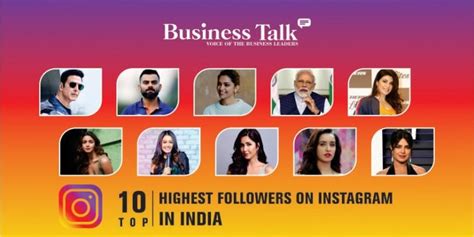 Top 10 Highest Followers on Instagram in India [Updated 2025 ]