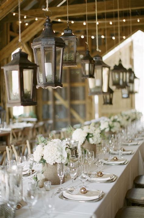 White Hydrangea Centerpieces - Elizabeth Anne Designs: The Wedding Blog