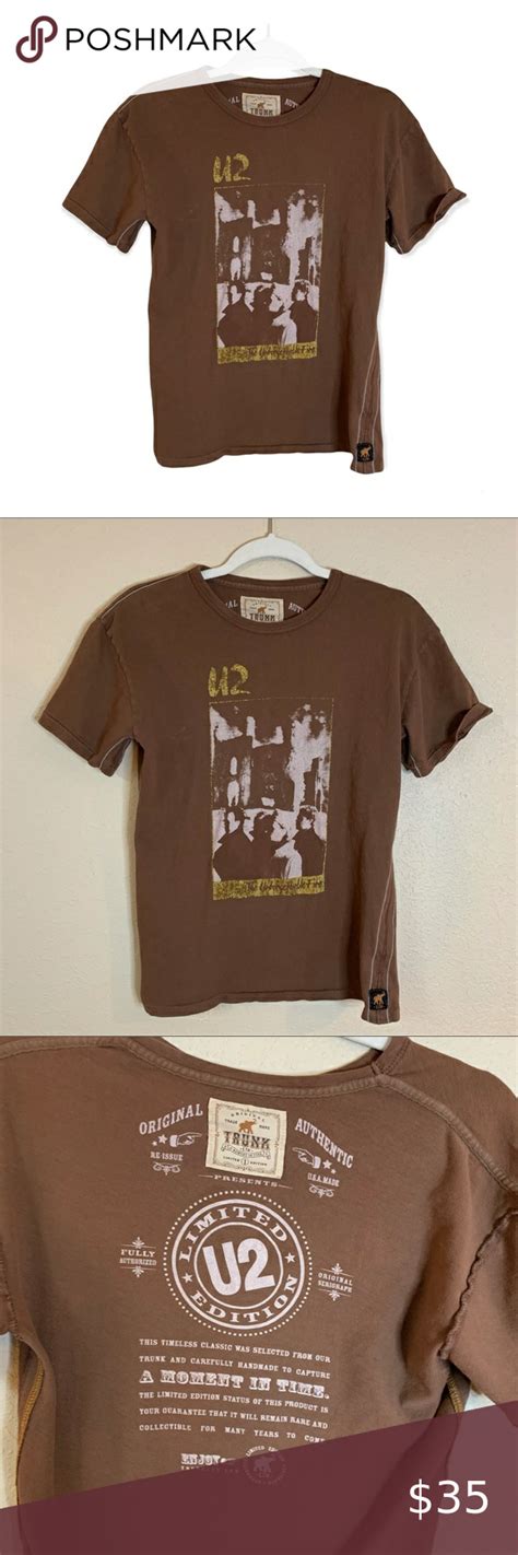 Trunk Vintage U2 Limited Edition Concert Shirt in 2022 | Concert shirts ...