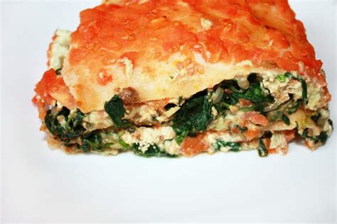 Smoky Vegan Lasagna with Cashew Cheese and Spinach