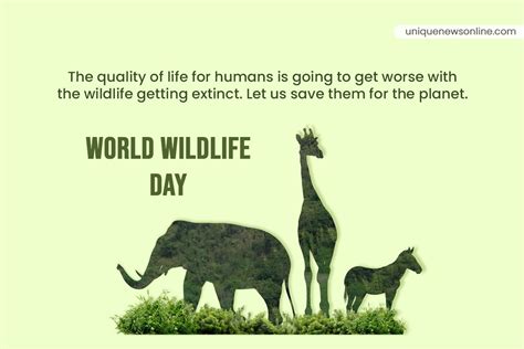 World Wildlife Day 2023: Theme, Slogans, Quotes, Messages, Images, Cliparts, and Instagram Captions