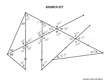 Angle Puzzle Worksheet - Preschool Printable Sheet