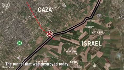 Israel destroys “longest and deepest” Hamas cross-border Gaza attack tunnel