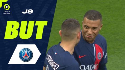 But Kylian MBAPPE (10' pen - PSG) PARIS SAINT-GERMAIN - RC STRASBOURG ALSACE (3-0) 23/24 - YouTube