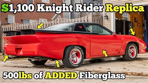 Buying a TERRIBLE Knight Rider Replica Car at Auction for $1,100! Super Rare STEAL! - YouTube