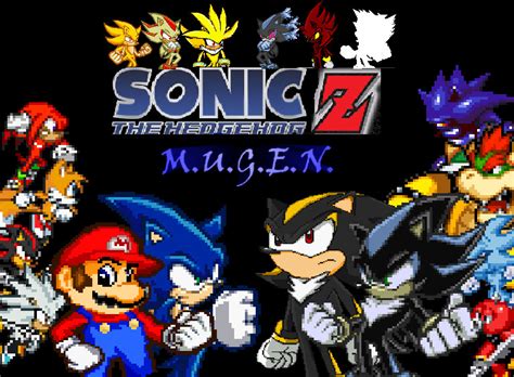 Sonic the Hedgehog Z MUGEN - Gameplay videos by SpikeHedgelion8