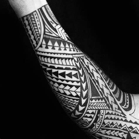 40 Polynesian Forearm Tattoo Designs For Men - Masculine Tribal ...