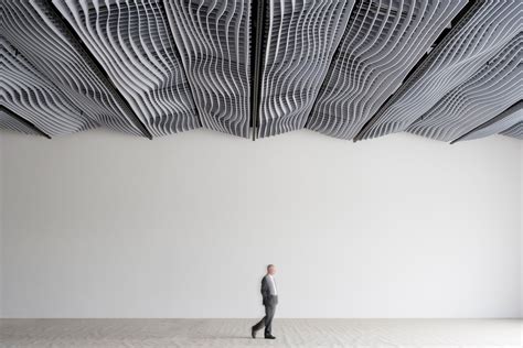 WAVE Acoustic absorber ceiling - Ceiling systems by Wave | Architonic | Acoustical ceiling ...