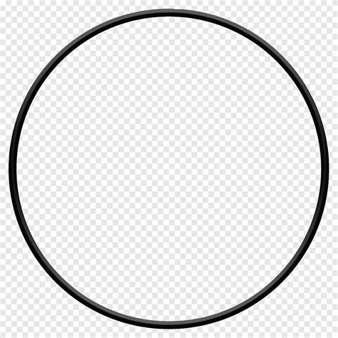 Round black ring illustration, Circle Car Monochrome graphy Line Oval ...