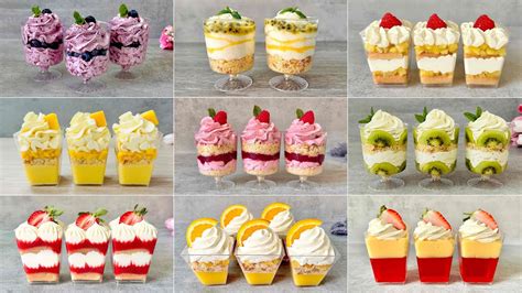 9 Quick and Easy NO BAKE Fruit Dessert Cups Recipes. Easy and Yummy Summer dessert ideas ...