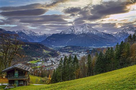 Photo Bavaria Germany Nature Mountains Sky landscape photography