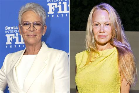 Jamie Lee Curtis Praises Makeup-Free Pamela Anderson at PFW - DramaWired