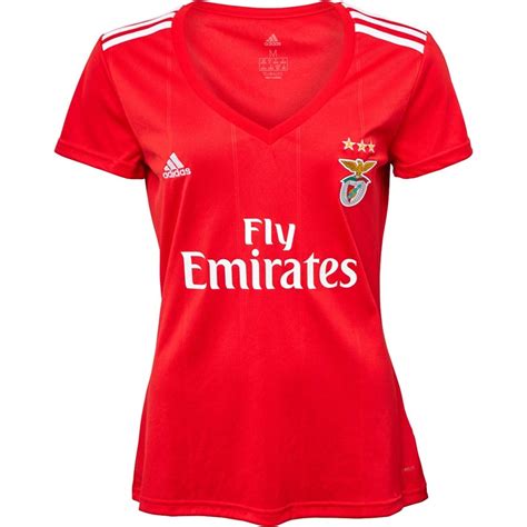 Buy adidas Womens SLB Benfica Home Jersey Benfica Red/White