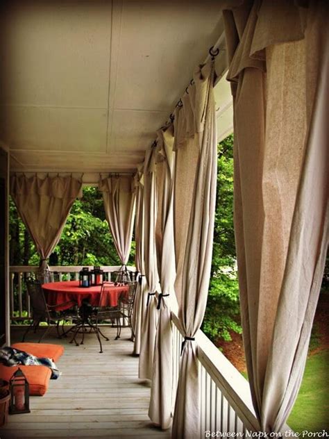 31 Stylish Outdoor Curtain Ideas to Spice Up Your Outdoor Space | Decorazione per veranda, Tende ...