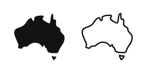 Australia Silhouette Vector Art, Icons, and Graphics for Free Download