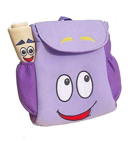 Dora Explorer Backpack Rescue Bag with Map,Pre-Kindergarten Toys PurpleZhicheng Review | Rescue ...