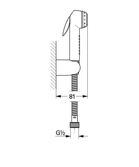 GROHE HAND SHOWER SET WITH CHROME FINISH Online Karachi | EZMakaan