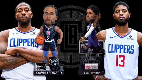 L.A. Clippers Unveil Limited-Edition Kawhi Leonard And Paul George ...