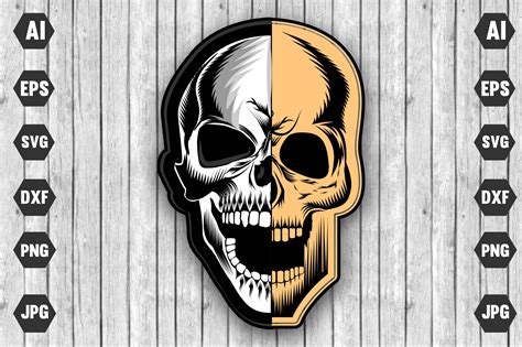 Skull Design Graphic by ABDUR RASHID · Creative Fabrica