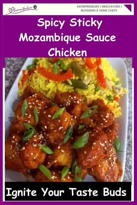 Spicy Sticky Mozambique Sauce Chicken