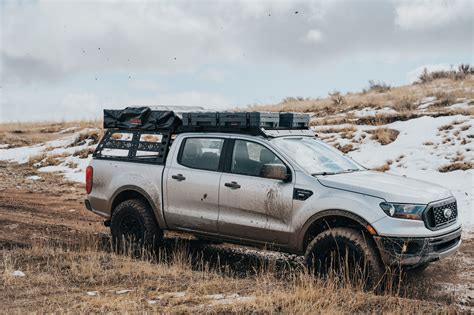 Ford Ranger Cab Height Bed Rack | 2019-2021 - Prinsu Roof Racks