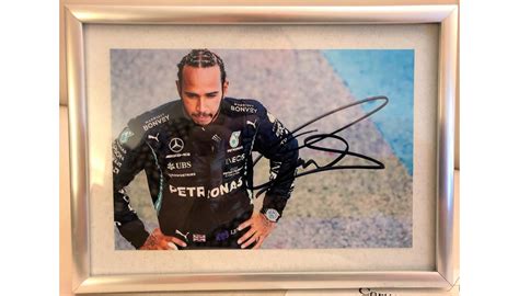 Lewis Hamilton Signed Photograph - CharityStars