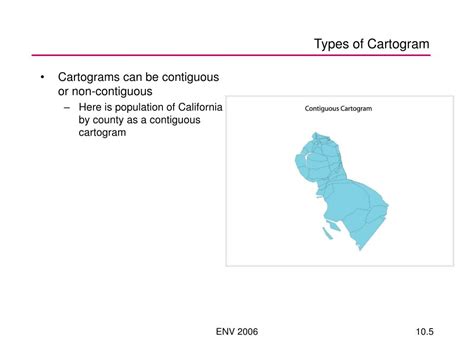 PPT - Envisioning Information Lecture 10 – Cartograms: A different way ...