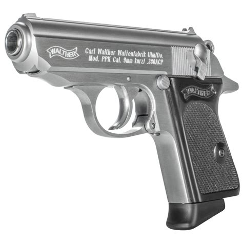 Walther PPK .380ACP Stainless Steel · 4796001 · DK Firearms