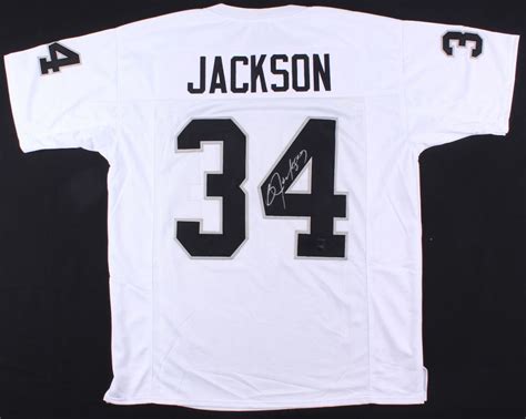 Bo Jackson Signed Raiders Jersey (Jackson Hologram)