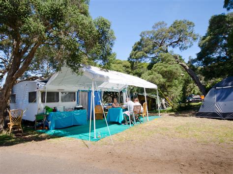 Sorrento Foreshore Camping, Accommodation, Mornington Peninsula, Victoria, Australia