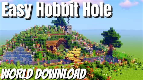 Minecraft Schematics Hobbit Hole