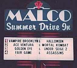 nothing is more fun in good weather than the Malco Summer Drive In ...