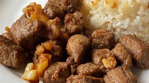 Beef Salpicao Rice Bowl Recipe