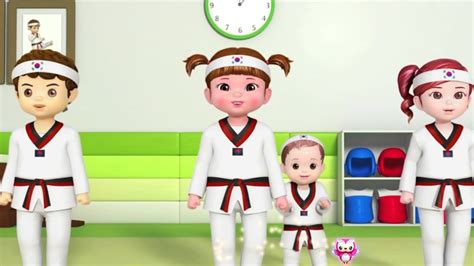 Kongsuni and Friends | Let's Learn Taekwondo | Nursery Rhymes For Children | Videos For Kids ...