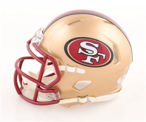 GARRISON HEARST AUTOGRAPHED SAN FRANCISCO 49ERS MINI HELMET PSA COA — Ultimate Autographs