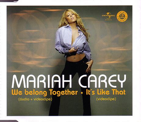 Mariah Carey We belong together (Vinyl Records, LP, CD) on CDandLP