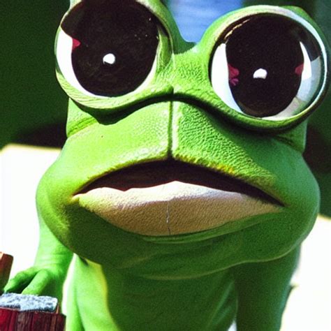 prompthunt: pepe the frog smoking weed