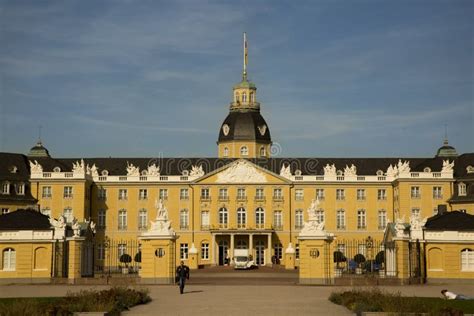 The Karlsruhe Royal Palace, Germany. Editorial Photo - Image of history ...