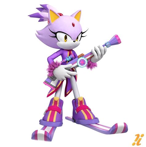 Blaze the Cat in Mario and Sonic at the Winter Olympic Games - SONIC GIRLS Photo (8776943) - Fanpop