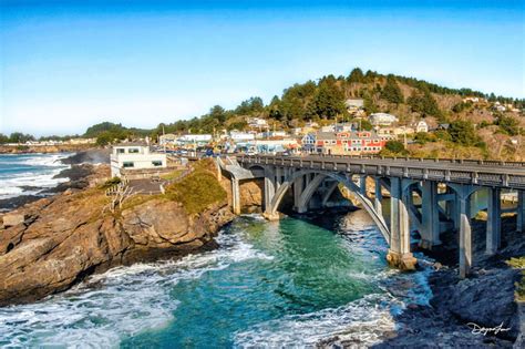 “Depoe Bay Bridge Shoreline”