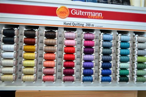 Gutermann Waxed Hand Quilting Thread 200m Spool, Select Colour 100% Waxed Cotton | eBay