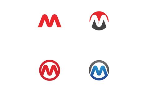 M Logo and Symbol Vector Graphic by Nur design · Creative Fabrica