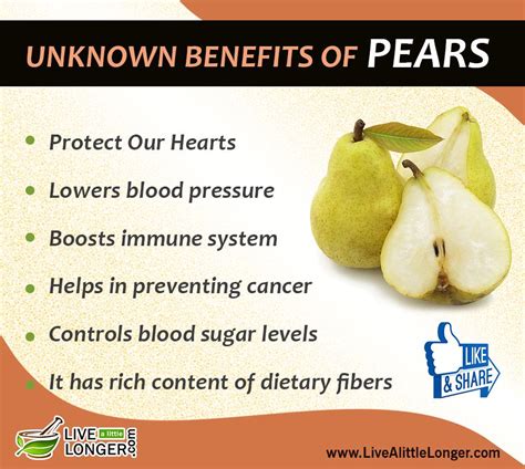 Have you ever heard these benefits of pears? For updates visit www ...