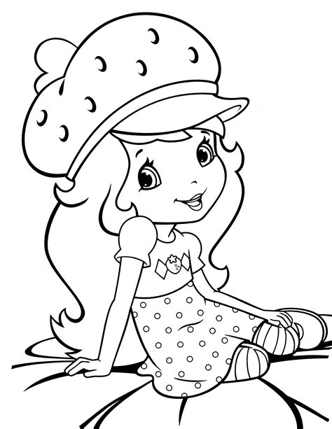 Strawberry Shortcake Coloring Pages / Cool coloring pages / 13 Free Printable Coloring Pages For ...